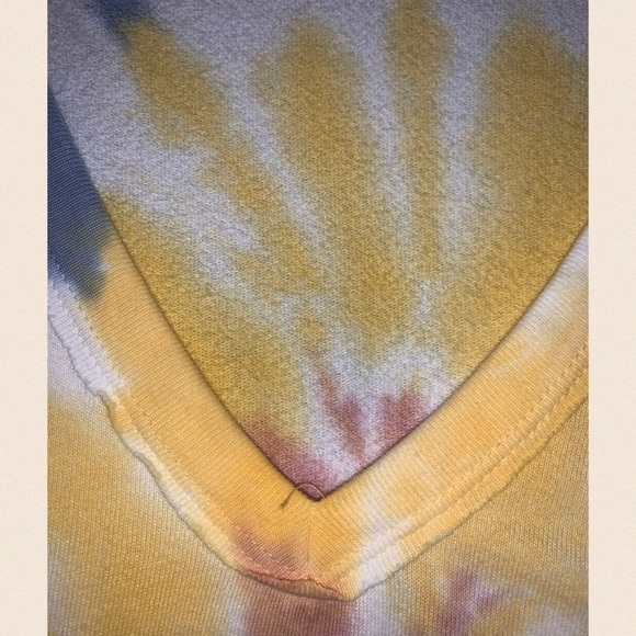 Swirls of Beauty French Terry Tie Dye Top - Picture 7 of 9